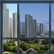 LUNETTA 隱私保護隔熱抗UV玻璃貼膜, 海軍藍a