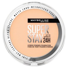 MAYBELLINE 媚比琳 無敵特霧超持久粉餅 控油持妝 打造柔霧美肌, 1個, 6