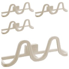 Reddot 紅點生活 不變形輕量無痕收納壁掛鞋架, 北歐米, 4個