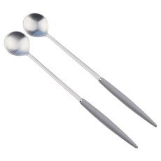 Bogen Allemande 緞面餐具長湯匙, 2個, 灰色