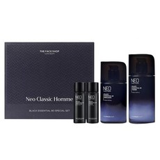 THE FACE SHOP 菲詩小舖 NEO 經典男士黑色精華80特別套組, 1組
