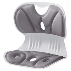 와이즈픽 초경량 바른자세 쿠션의자 S(31 x 28 x 26 cm), 그레이