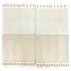 無痕易取下魔鬼氈雙面貼8件組,安裝簡便，用途廣泛，適用於固定畫框、搖控器、紙巾盒等, 1組