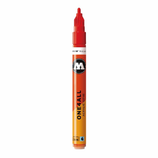 MOLOTOW ONE4ALLTM 127HS 單頭壓克力筆 013純紅色 5ml, 2mm, 1支