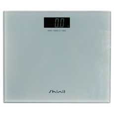 Shinil 信一 LCD螢幕強化玻璃智能體重計, 1個, 單一顏色