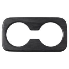 메이튼 차량용 투싼 NX4 튜닝 2열 우드몰딩, 블랙, 컵홀더