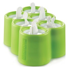 ZOKU Dino-pop 矽膠製冰盒 6格組, 1套, 單一顏色