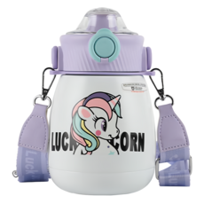 BEDDYBEAR 杯具熊 316不銹鋼 保溫嘟嘟桶, 幸運獨角獸, 850ml, 1個