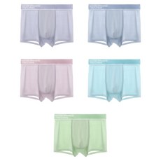 Beauty in Beauty 男性涼感貼身四角內褲 5件組