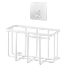 Meo 黏貼式空間利用廚房收納水槽海綿架 S, 白色, 1個