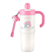 BEDDYBEAR 杯具熊 316不鏽鋼內海保溫杯, 1個, 海星美樂蒂 粉紅色 + 白色, 680ml