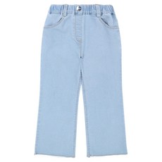 BEEN 女童款喇叭水洗丹寧褲 BZ32PT01SB