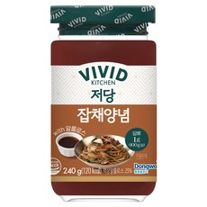 비비드키친 저당 잡채 양념, 240g, 1개