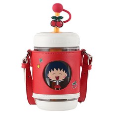 BEDDYBEAR 杯具熊 塑膠冷萃杯, 眯眼丸子, 500ml, 1個