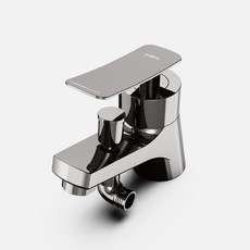 siiwon 크롬 샤워기 겸용 세면대 욕실 수도꼭지 세면 샤워수전 SA1-360 방문설치, 1개