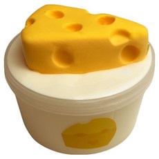 Jelly Bliss 起司混合黏土史萊姆, 200g, 1個, 黃色