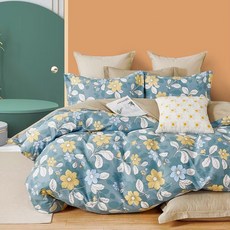 Aaron 艾倫生活家 200織精梳棉床包兩用被3件組 台灣製