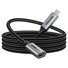 Basic Gear USB 3.2 Gen2 10Gbps Type-C 延長線, 2m, 1個