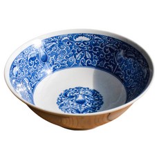 佐和陶瓷國際有限公司 幸山窯繪花7井 日本製 19.5 x 7cm 910ml, 1個, 單一顏色