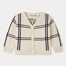 Bonpoint 嬰幼兒棉質與羊毛TAHIEL開襟衫