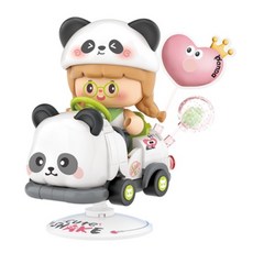 LoZ 熊貓搖搖車 微型積木 4307, 黑色, 1盒