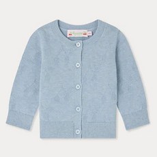 Bonpoint 嬰幼兒棉質與喀什米爾 TEYANA 開襟衫