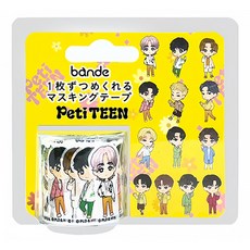 bande PetiTEEN SEVENTEEN 和紙膠帶 全身款 5m x 35mm, 1捲