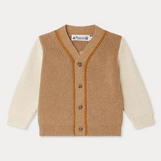 Bonpoint TEOTIM 嬰幼兒棉質與羊絨開襟衫