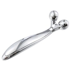 喵汪森林 3D 手動滾輪按摩儀, 單一商品, 銀色