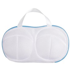 防變形內衣收納手提洗衣袋 大, 1個, 藍色