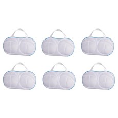 防變形內衣收納手提洗衣袋 6件組, 藍色, 藍色, 藍色, 藍色, 藍色, 藍色, 1套