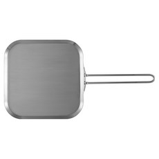 EDELKOCHEN 三層複合電磁爐不鏽鋼方形吐司烤盤 緞面, 28cm, 1個