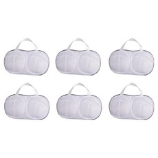 防變形內衣收納手提洗衣袋 6件組, 灰色, 灰色, 灰色, 灰色, 灰色, 灰色, 1套