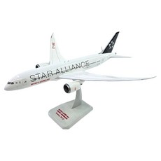 Hogan 1/200 787-8 印度航空 飛機模型 HG910277WH, 1個, 白色