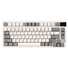 긱스타 PBT 블루투스 기계식 유무선 텐키리스 키보드, 제조사축, JK08, Smoked Pearl