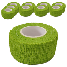 RISHON 運動繃帶/聚酯纖維 綠色, 10捲