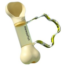 MewooFun 喵乎汪也 Redpuppy 寵物Mamer水瓶, 1個, 香蕉黃