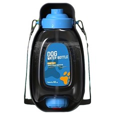 REDPUPPY 寵物摺疊水瓶, 海洋藍, 1個