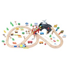 Todolibro 原木電動火車90入組, 1套, 混合色