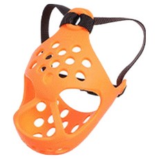 REDPUPPY 狗狗Hans嘴套 L, 清新橘, 1個