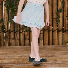 BEEN 女童款皺褶裙 BZ34SK01MT