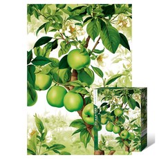 PuzzleGallery 幸運青蘋果樹拼圖, 1個, 1000件, 混合色