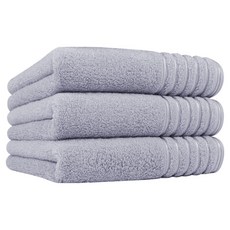 Songwol 松月 HOTEL COLLECTION 松月毛巾 Rian 毛巾 190g 30支 精梳棉, 淺灰色, 3個