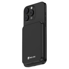 멜리언스 맥세이프 알루미늄 보조배터리 마그네틱 5000mAh, 매트 블랙, ML-LWK02