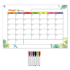 Baide 實用冰箱便條紙 綠葉4