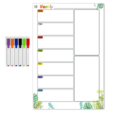 바이데 실용적인 냉장고메모시트 그린리프2