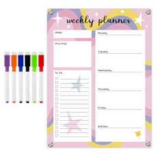 Baide 實用冰箱便條紙 粉紅色2