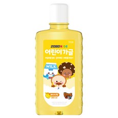 2080 어린이 가글 마일드 바나나향, 380ml, 1개