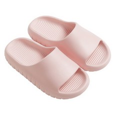 UTUNE 優調 軟糖拖鞋, 240mm 櫻花粉, 居家室內防滑靜音舒適拖鞋, 1雙