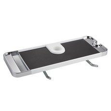 免拆卸可安裝蓮蓬頭支撐桿置物架 287g, 黑色